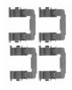 HELLA 8DZ 355 204-161 Accessory Kit, disc brake pads